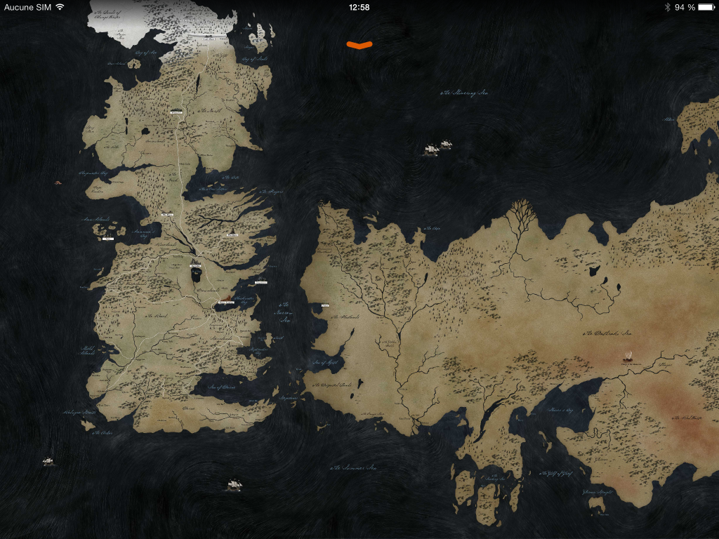 Appli - Carte Westeros - 1