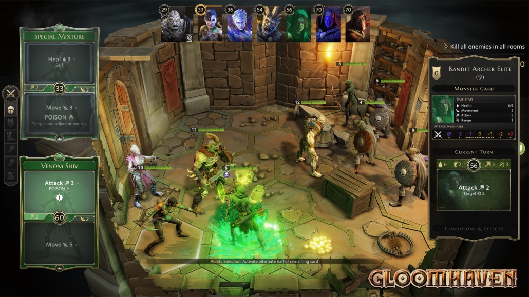 Screenshot Gloomhaven Gameplay 2