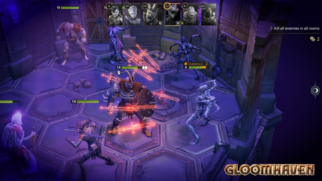 Screenshot Gloomhaven Gameplay 3