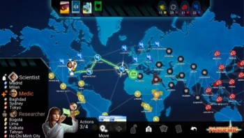 Screenshot Pandemic Gameplay